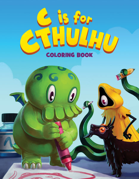 cthulhu monsters book C is for Cthulhu Coloring Book