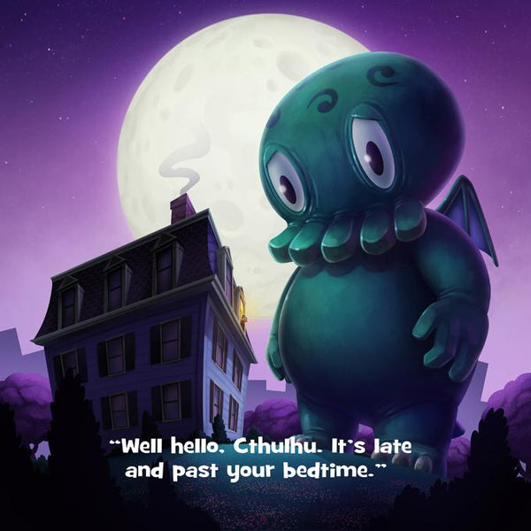 Sweet Dreams Cthulhu & Glow-in-the-Dark C is for Cthulhu Plush Bedtime Bundle