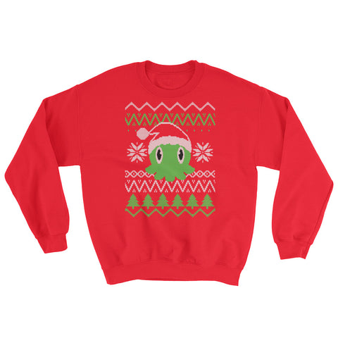 C is for Cthulhu "Ugly" Christmas Sweatshirt