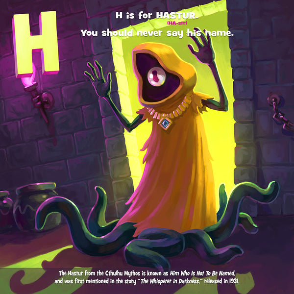 C is for Cthulhu: The Lovecraft Alphabet Book Expanded Edition Hardcover (10th Anniversary)