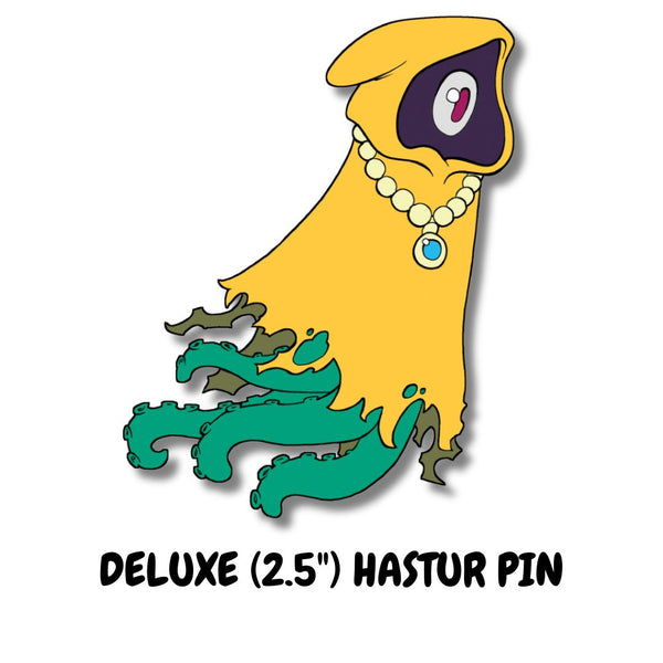 Deluxe Lovecraftian Enamel Pins (2.5")