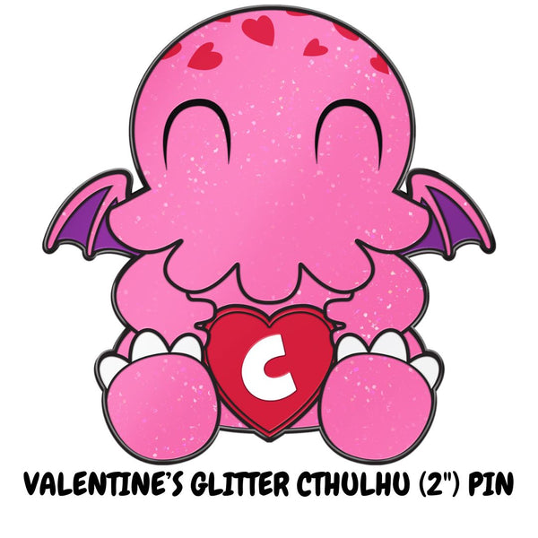 Deluxe Lovecraftian Enamel Pins (2.5")