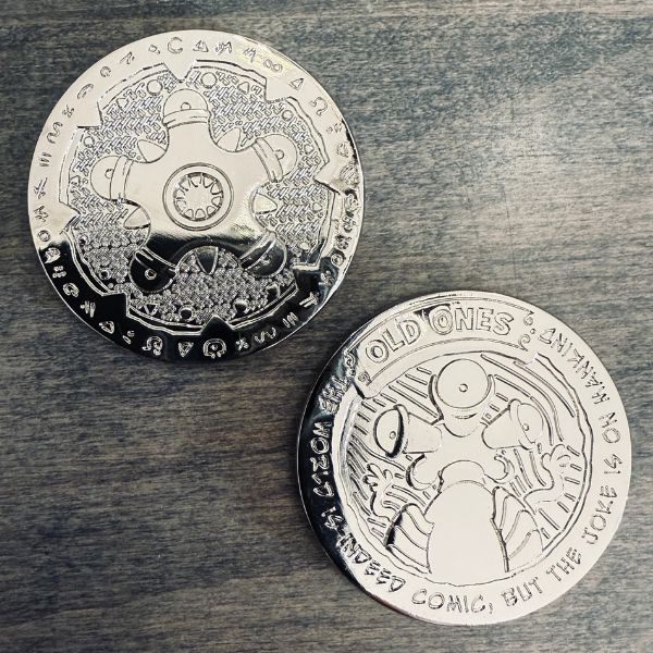 Lovecraftian Die-Struck Coins from C is for Cthulhu [Limited Edition]