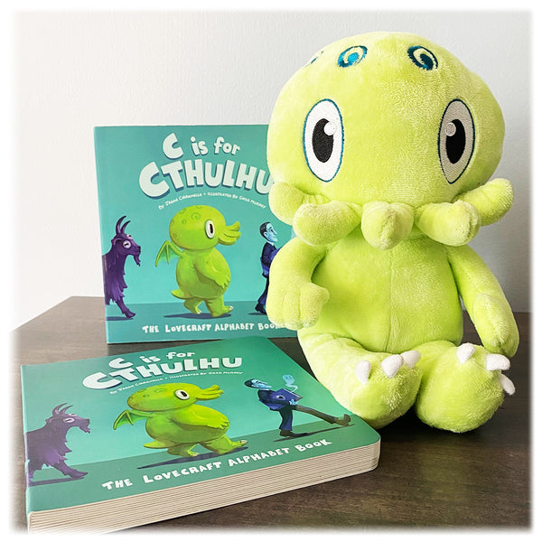 C is for Cthulhu Plush (Green)