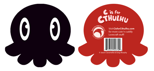 C is for Cthulhu Plush (Black)