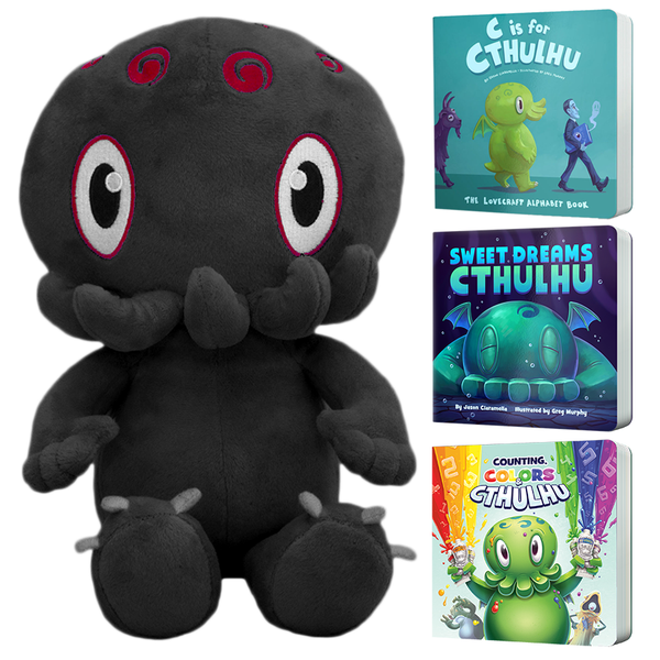C is for Cthulhu Plush (Black)