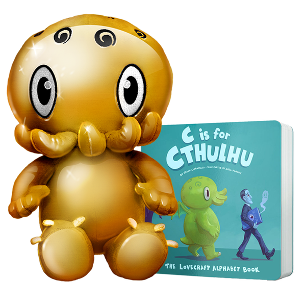 C is for Cthulhu Plush (Gold)