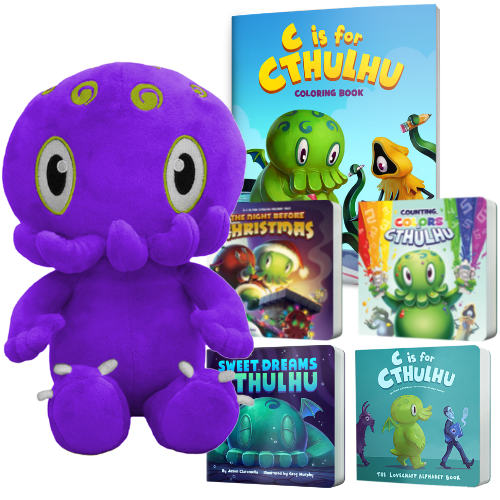 C is for Cthulhu Plush (Purple) | Webstore Exclusive!
