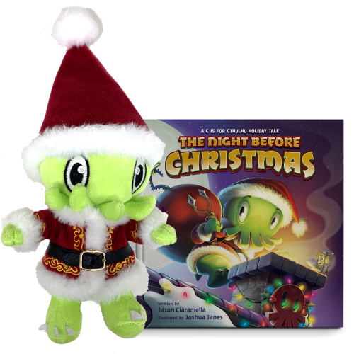 C is for Cthulhu Santa Plush Toys